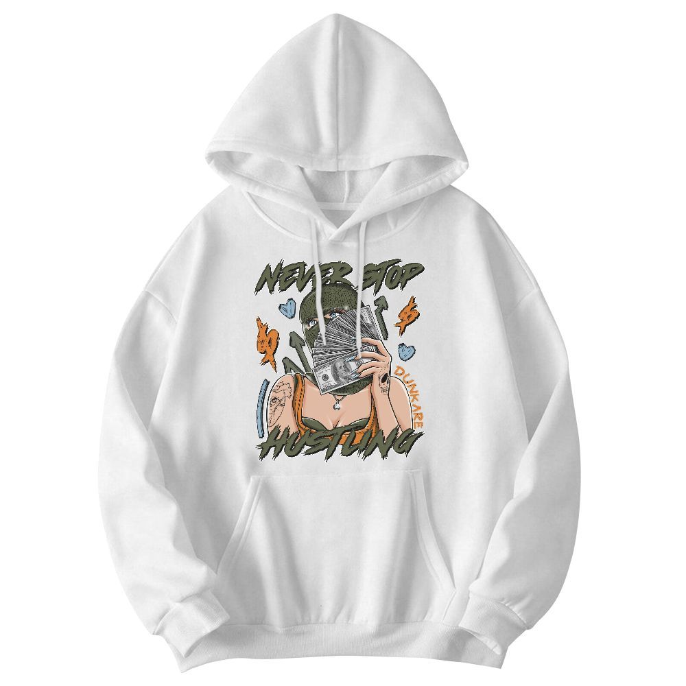 Sweatshirt To Match Olive 5s - Hustling Unque Graphic
