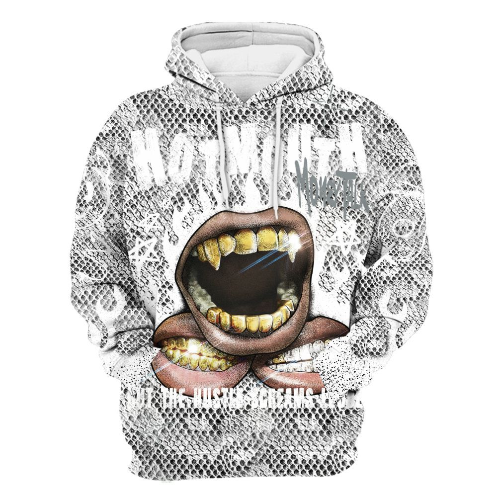 Hoodie To Match Low CNY Year Of The Snake 11s - Mouth Burning Street Style All Over Print