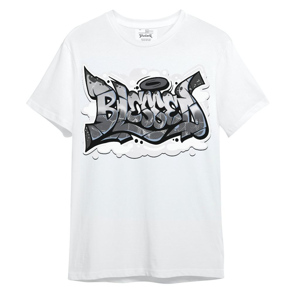 Shirt To Match Reverse Black White 6s - Blessing Graphic Unisex Shirt