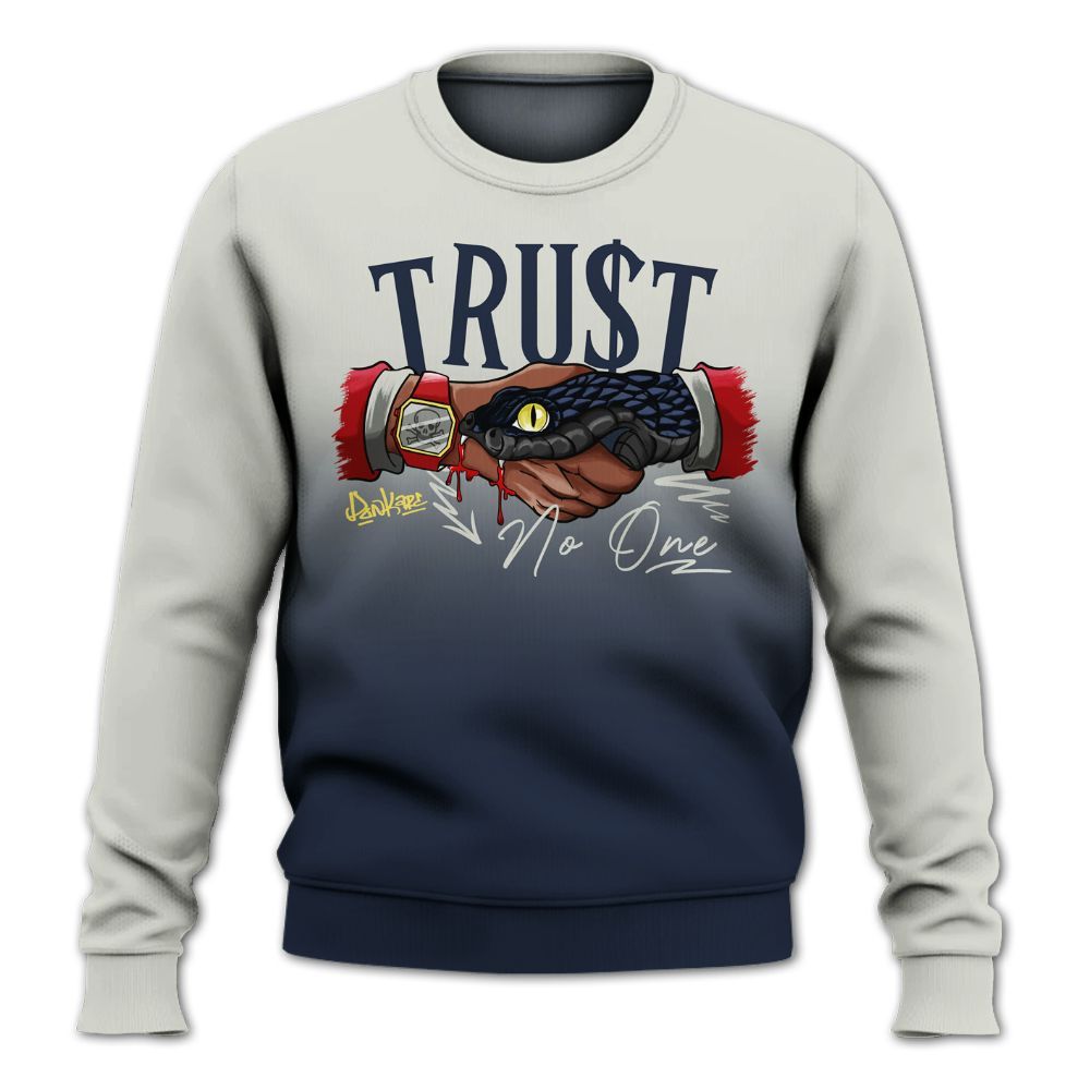 Sweatshirt To Match Dunk Low COJP What The 2024 - Snake Trust No One Drip All Over Print