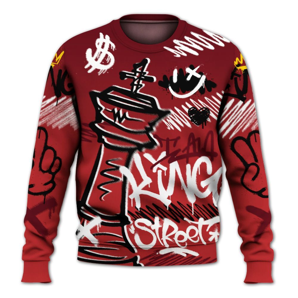 Sweatshirt To Match Kobe 9 Elite Christmas - Street King Chess Streetwear All Over Print
