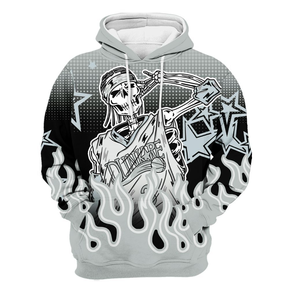 Hoodie To Match Black Wolf Grey 12s - Allen Answer Unique Fire Custom Name All Over Print