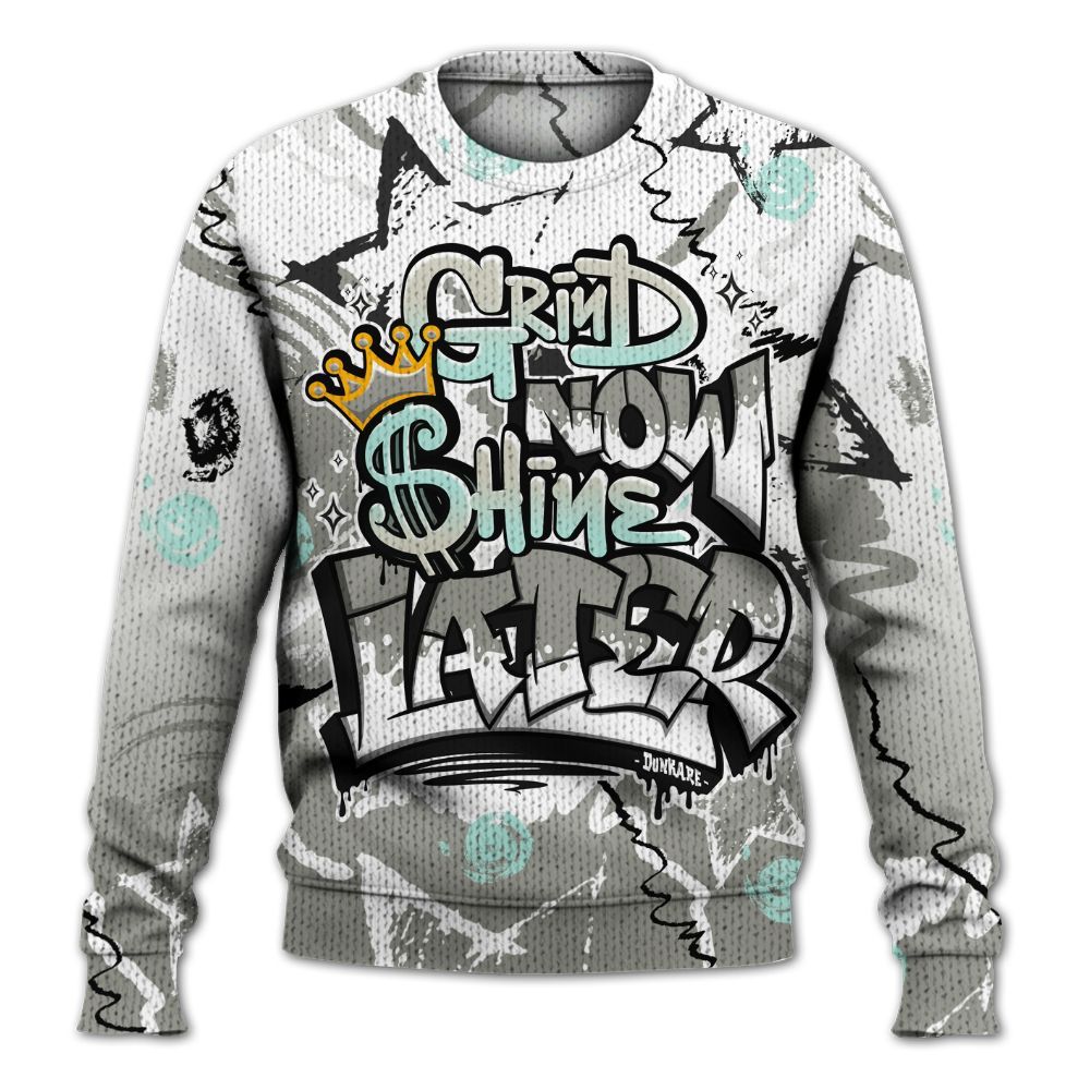 Knitted Sweater To Match Low OG Year Of The Snake 1s - Grind Shine Later Drip