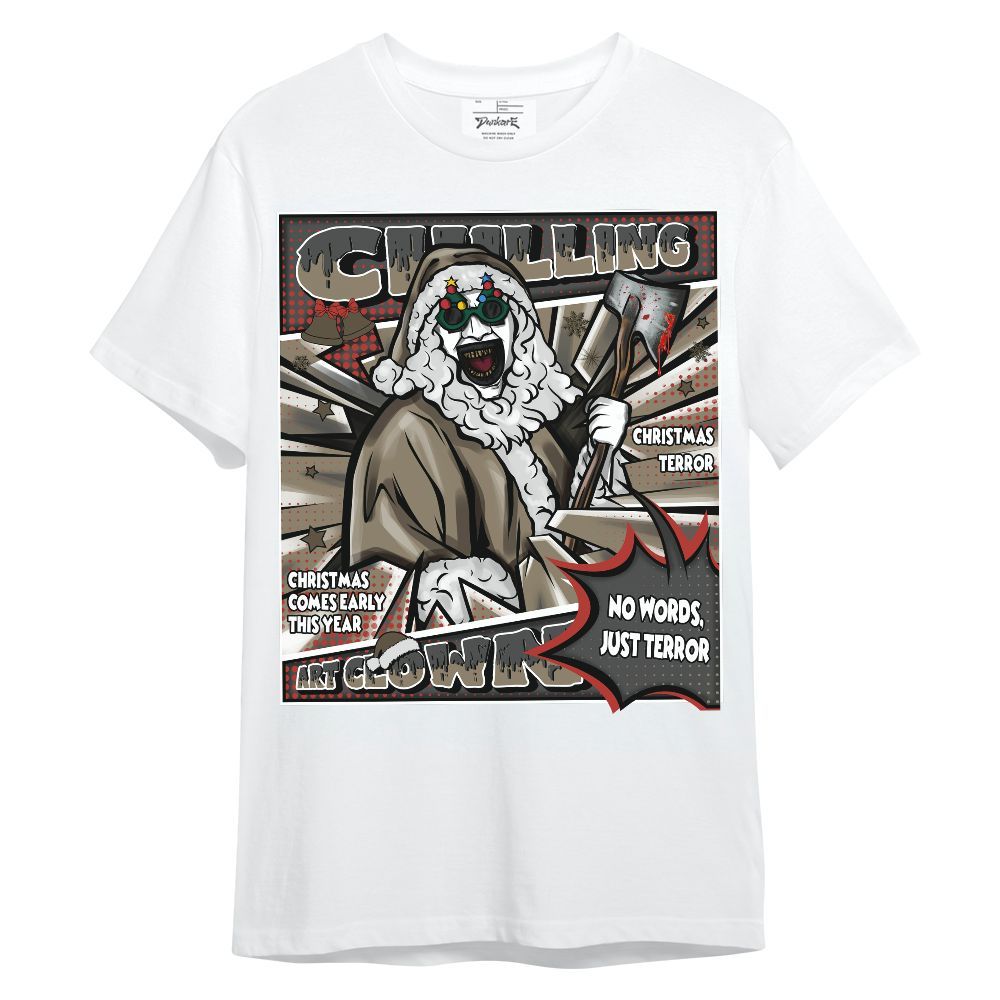 Shirt To Match Olive 9s - Chilling Art Clown Halloween Unisex Shirt