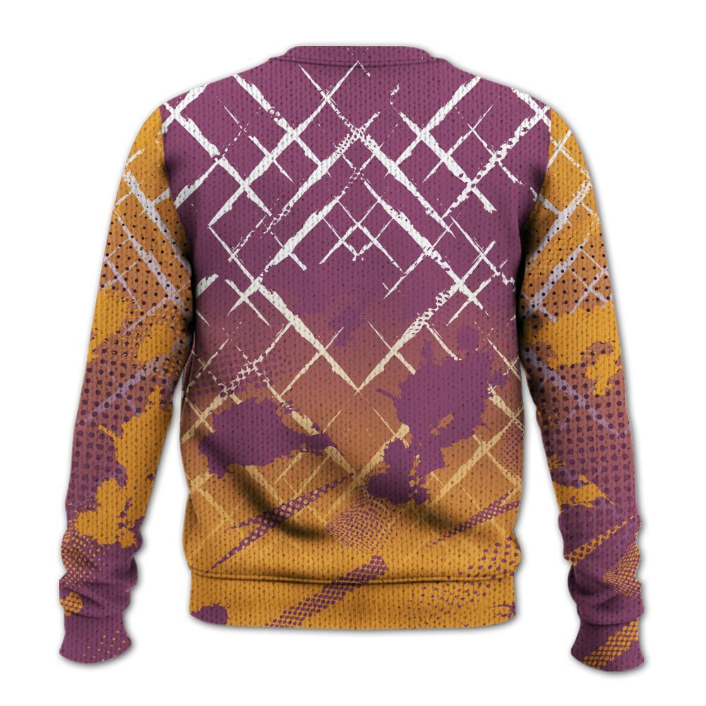 Knitted Sweater To Match High OG Brotherhood 1s - Halftone Stand Business Dripping