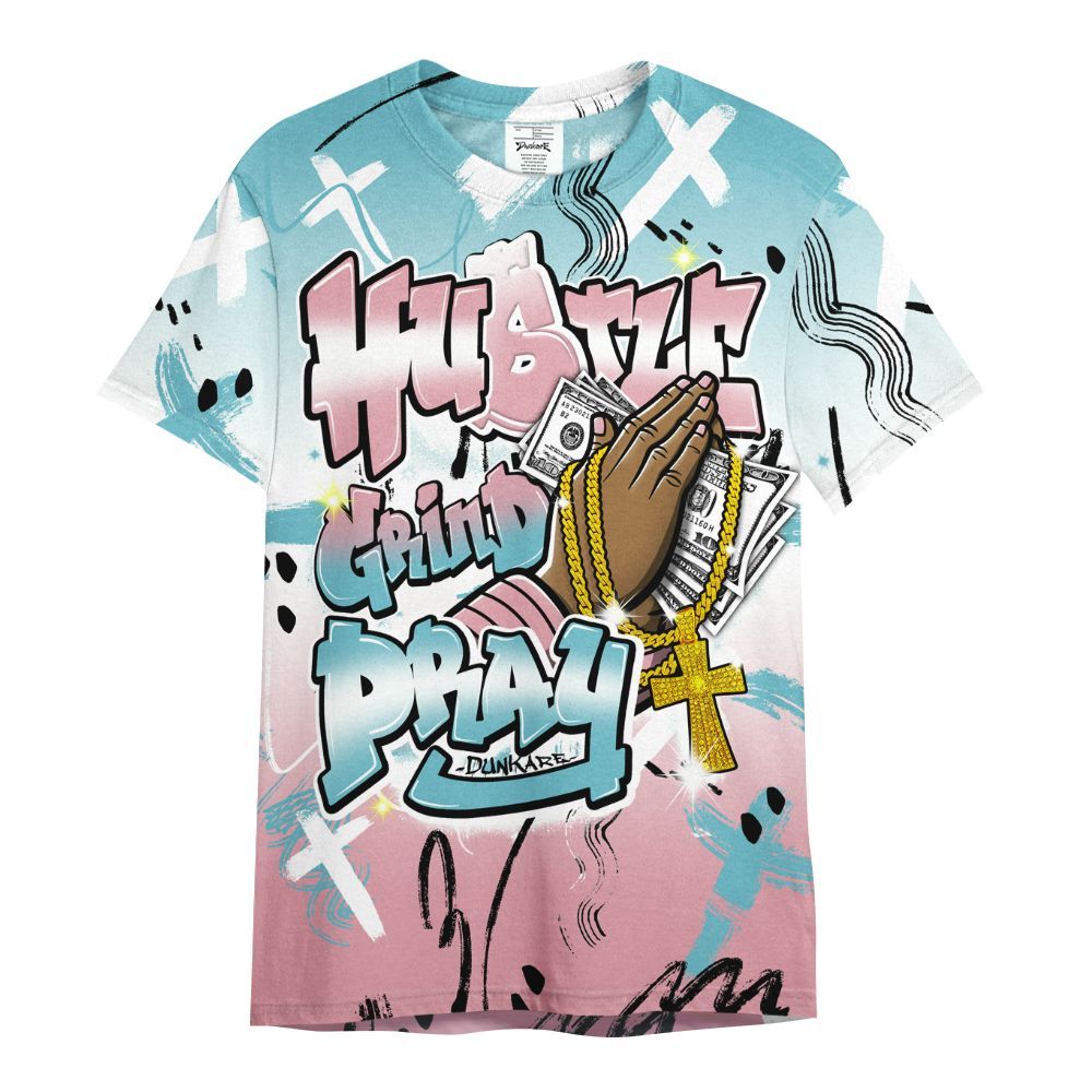 Shirt To Match Doernbecher 6s - Money Hustle Grind Pray All Over Print
