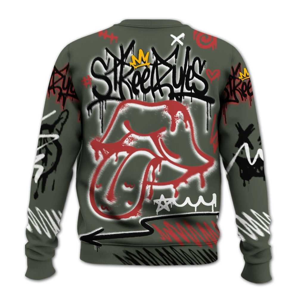 Sweatshirt To Match Air Force 1 Low Year Of The Snake Shirt, Streetwear Break The Rules All Over Print