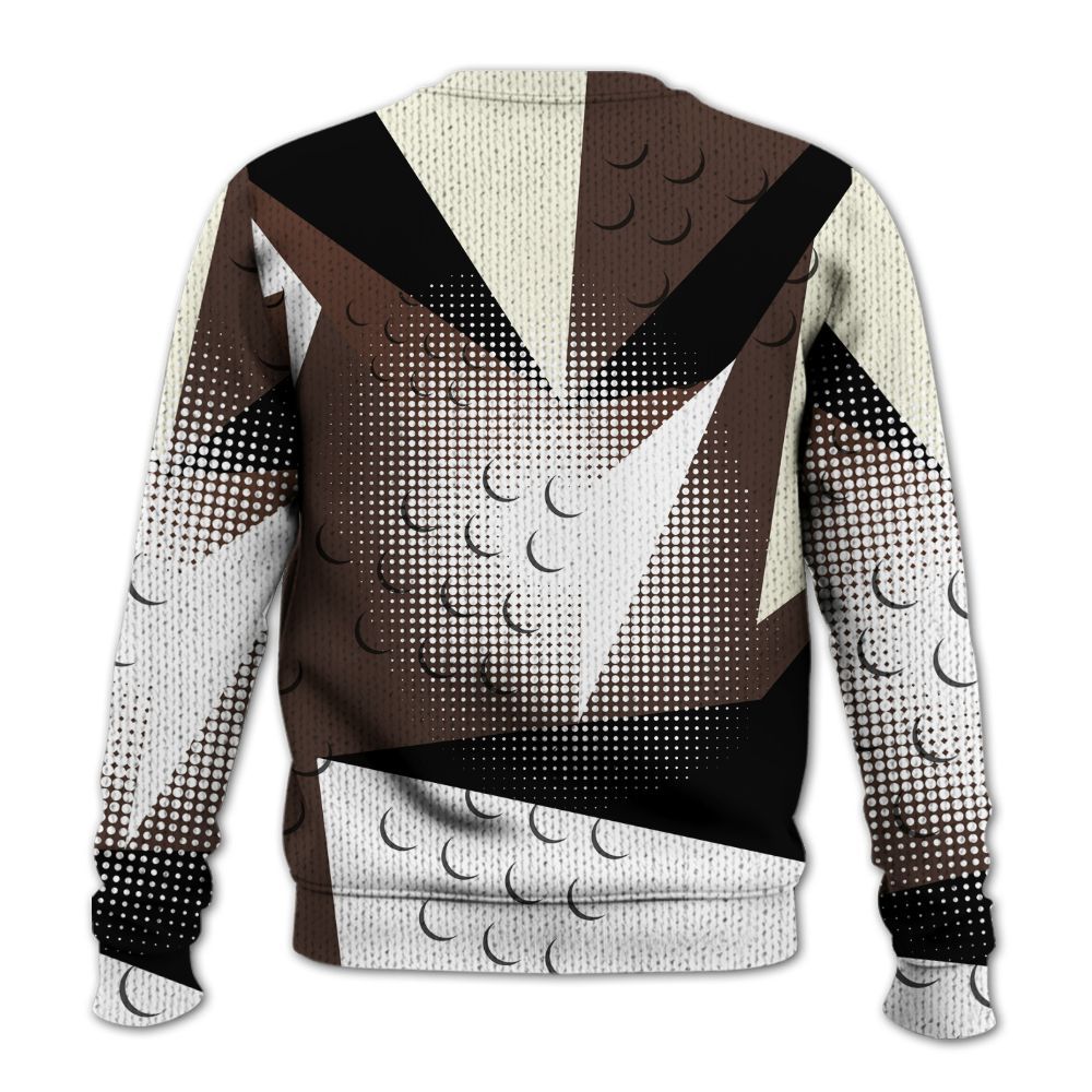 Knitted Sweater To Match SoleFly Cafecito 12s - Poly Custom Name Number 23 5s