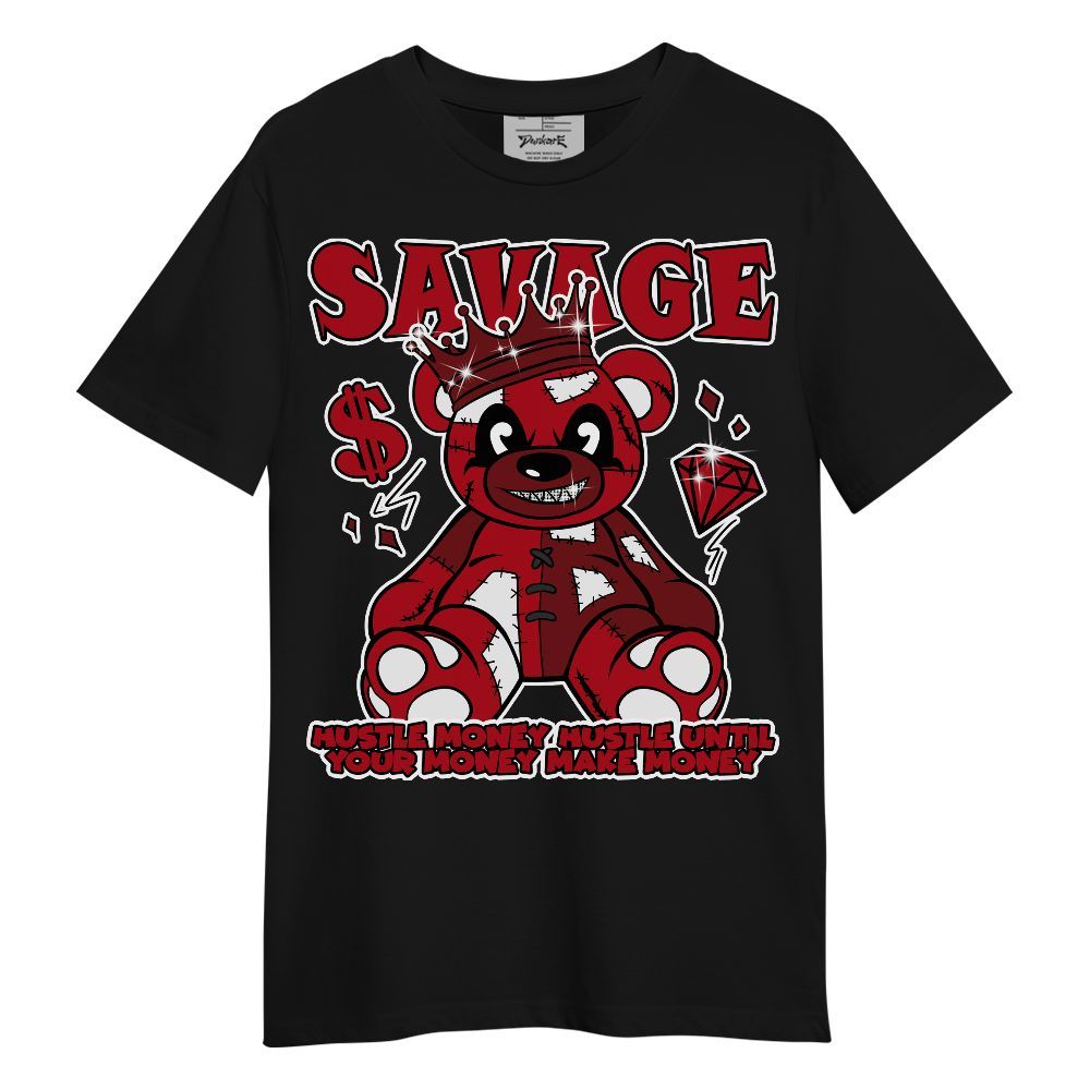 Shirt To Match Bred Velvet 11s - Savages Bear Unisex Shirt