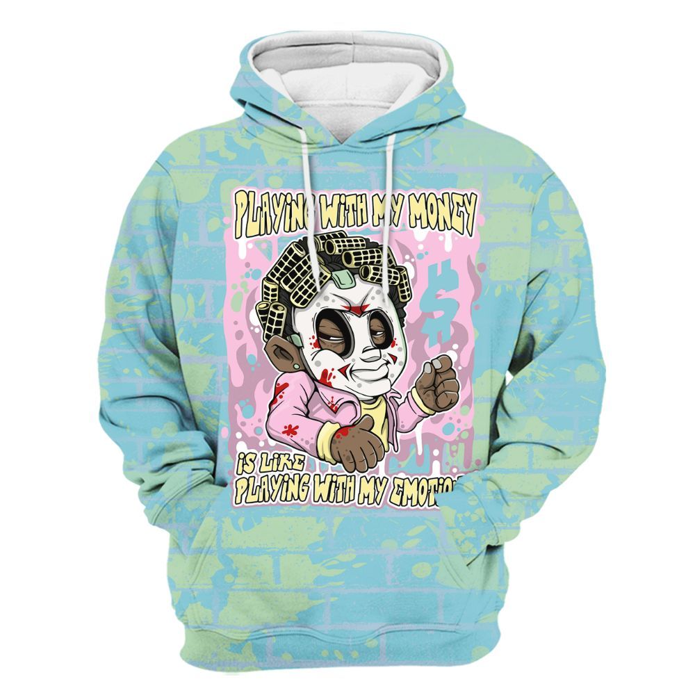 Hoodie To Match SB Dunk Low Visty - Playing With My Money Graphic Halloween All Over Print