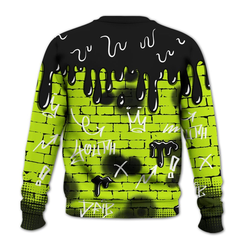 Sweatshirt To Match GS Black Barely Volt 11s - Been Different All Over Print