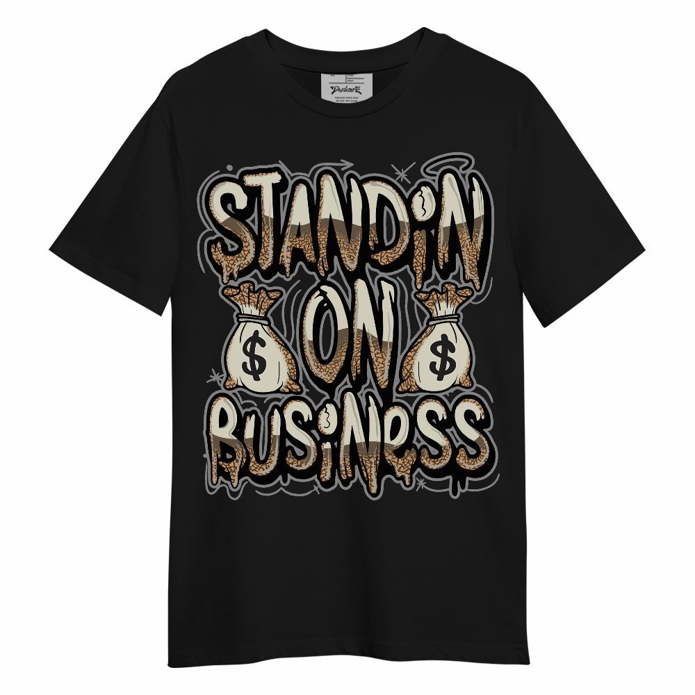 Shirt To Match Orewood Brown 3s - Standin' Business Graphic Unisex Shirt