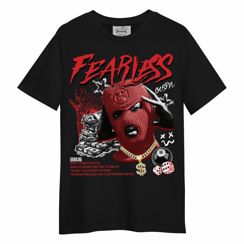 Shirt To Match Chile Red 9s - Fearless Gospel Streetwear Money Unisex Shirt