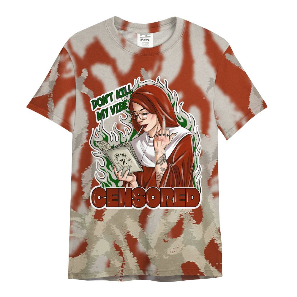 Shirt To Match El Grito 5s - Censoredz Burn All Over Print