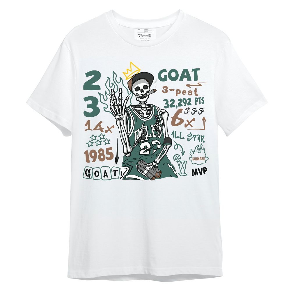 Shirt To Match Low OG Oxidized Green 1s - Number 23 G.0.A.T Streetwear Unisex Shirt