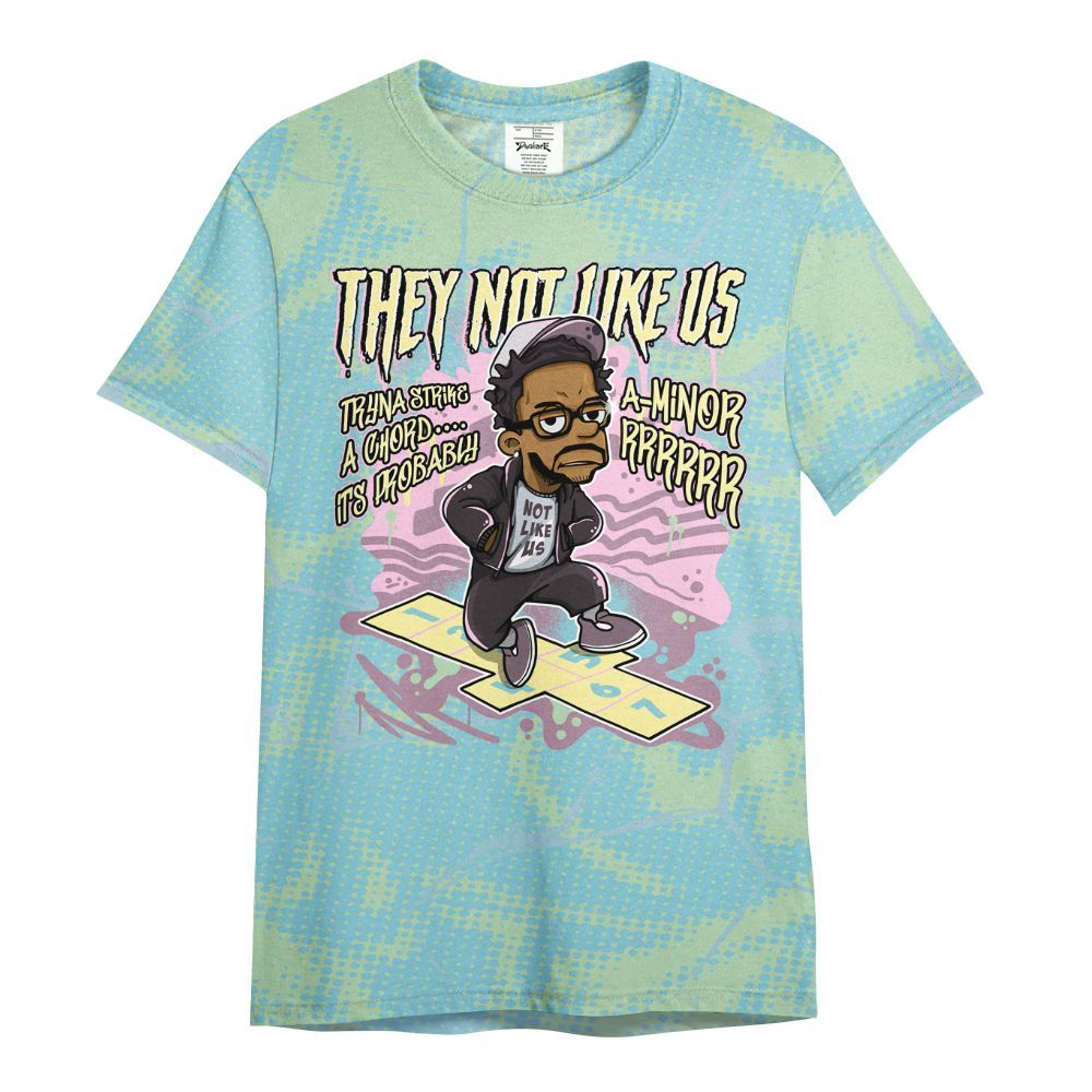 Shirt To Match SB Dunk Low Visty - Hopscotch Dislike Us Graphic Crack All Over Print