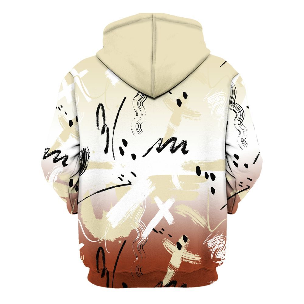 Hoodie To Match Retro Eastside Golf 12s - Money Hustle Grind Pray All Over Print