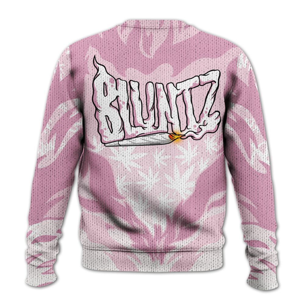 Knitted Sweater To Match Orchid 4s - Bluntz Burnz Graphics