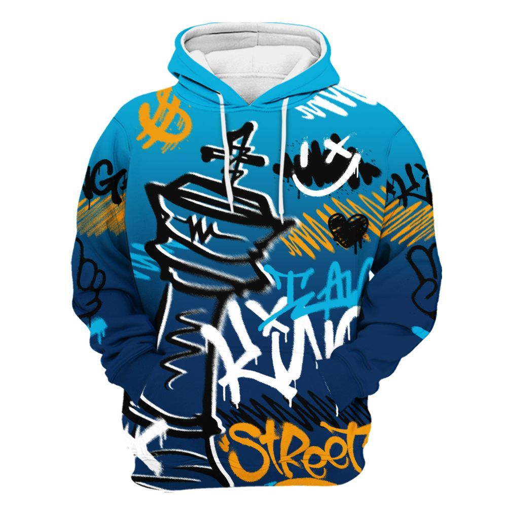 Hoodie To Match Dunk Low GS Electric Algae - Street King Chess Streetwear All Over Print