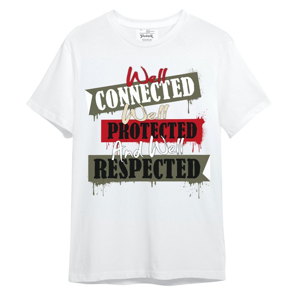 Shirt To Match Low OG Medium Olive 1s - Dripping Connected Unisex Shirt