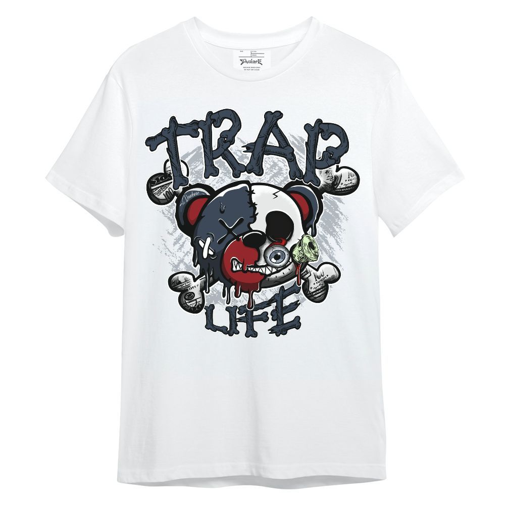 Shirt To Match Retro Olympic 6s - Trap Bear Skull Unisex Shirt