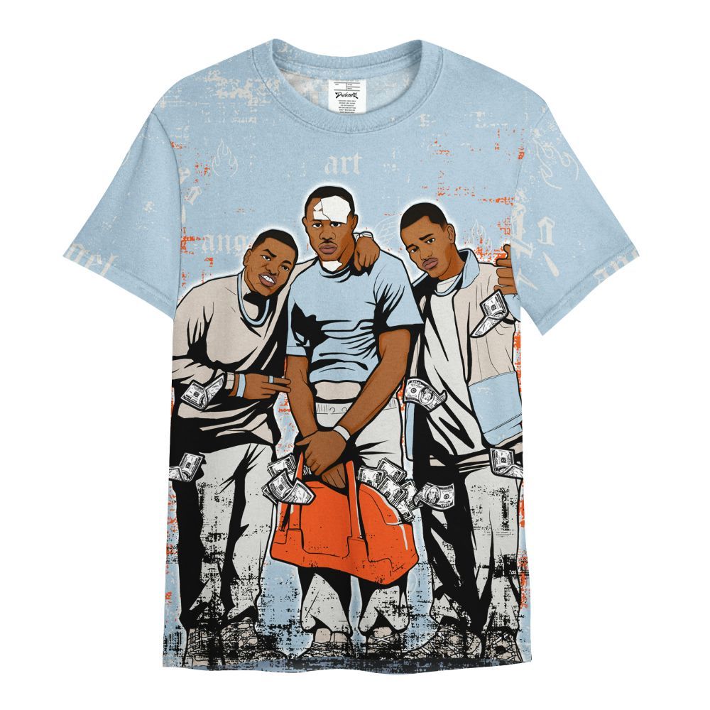 Shirt To Match High OG Alaska 1s - Paid In Full Money All Over Print