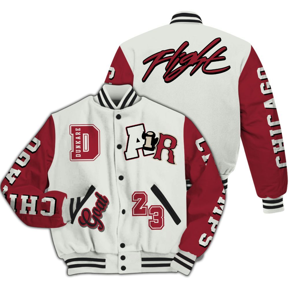 Varsity Jacket To Match Chicago 2025 40s - AIR Number 23 GOAT All Over Print