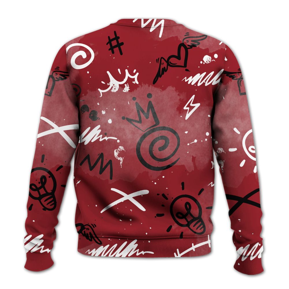 Sweatshirt To Match High Black Toe Reimagined 1s - Drip Been Di2ferent All Over Print