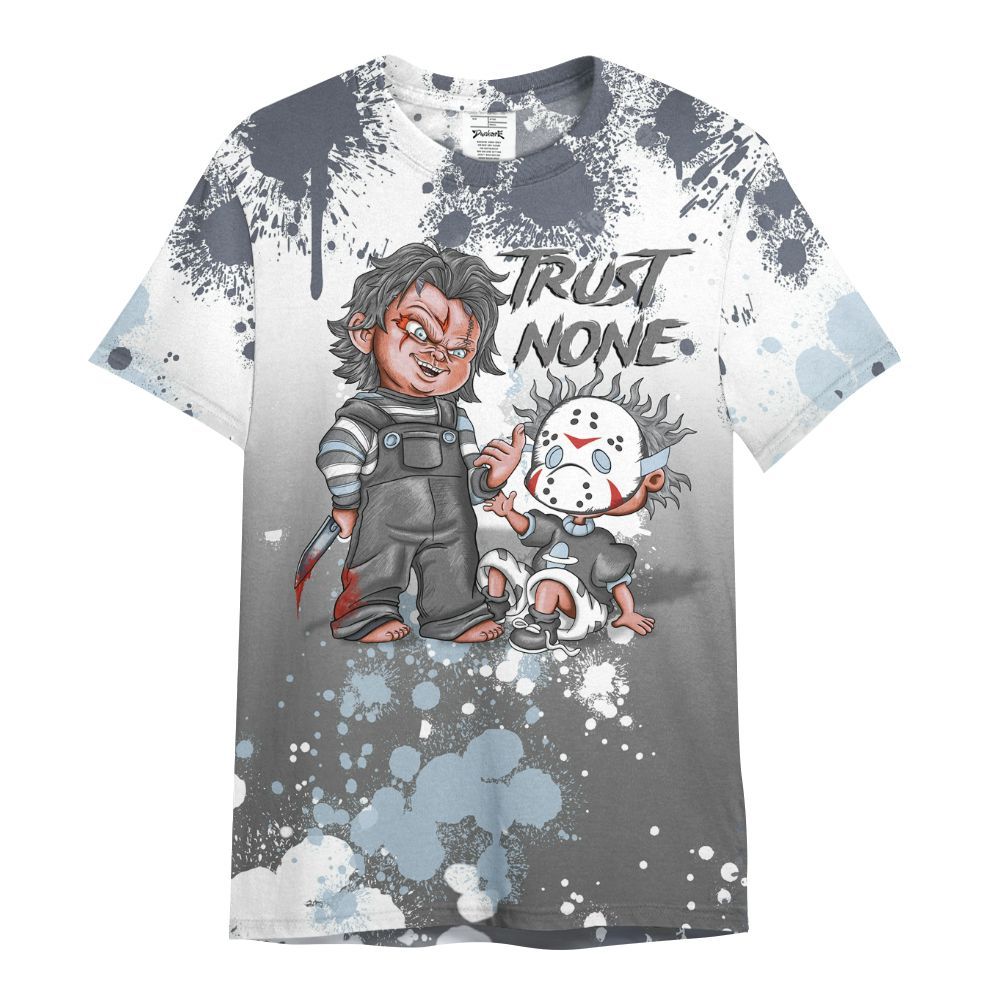 Shirt To Match Cool Grey 6s - Trust No One Scary All Over Print