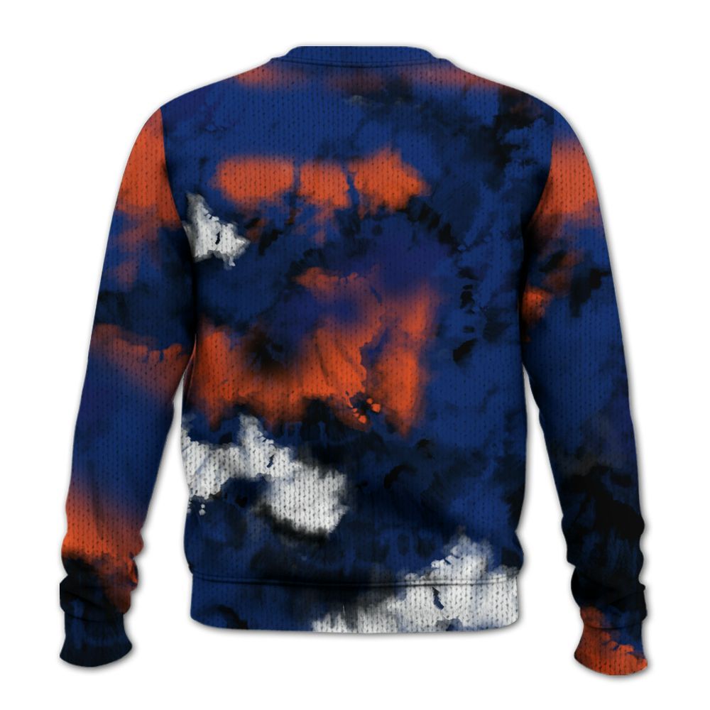 Knitted Sweater To Match Suede GS League - SNEAKER Girl Money Drip Tie Dye