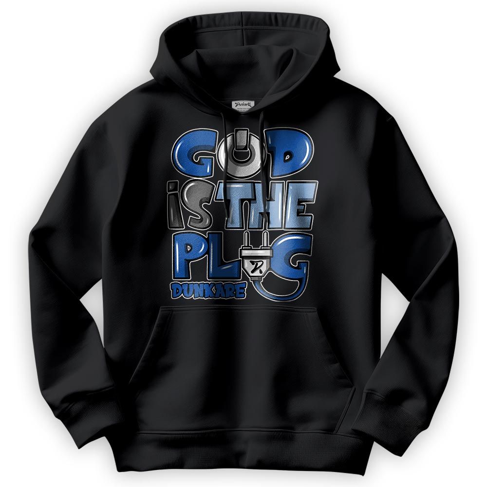 Sweatshirt To Match Low Space Royal 11s Hoodie - God Is The Power Cord Graffiti Hoodie Unisex