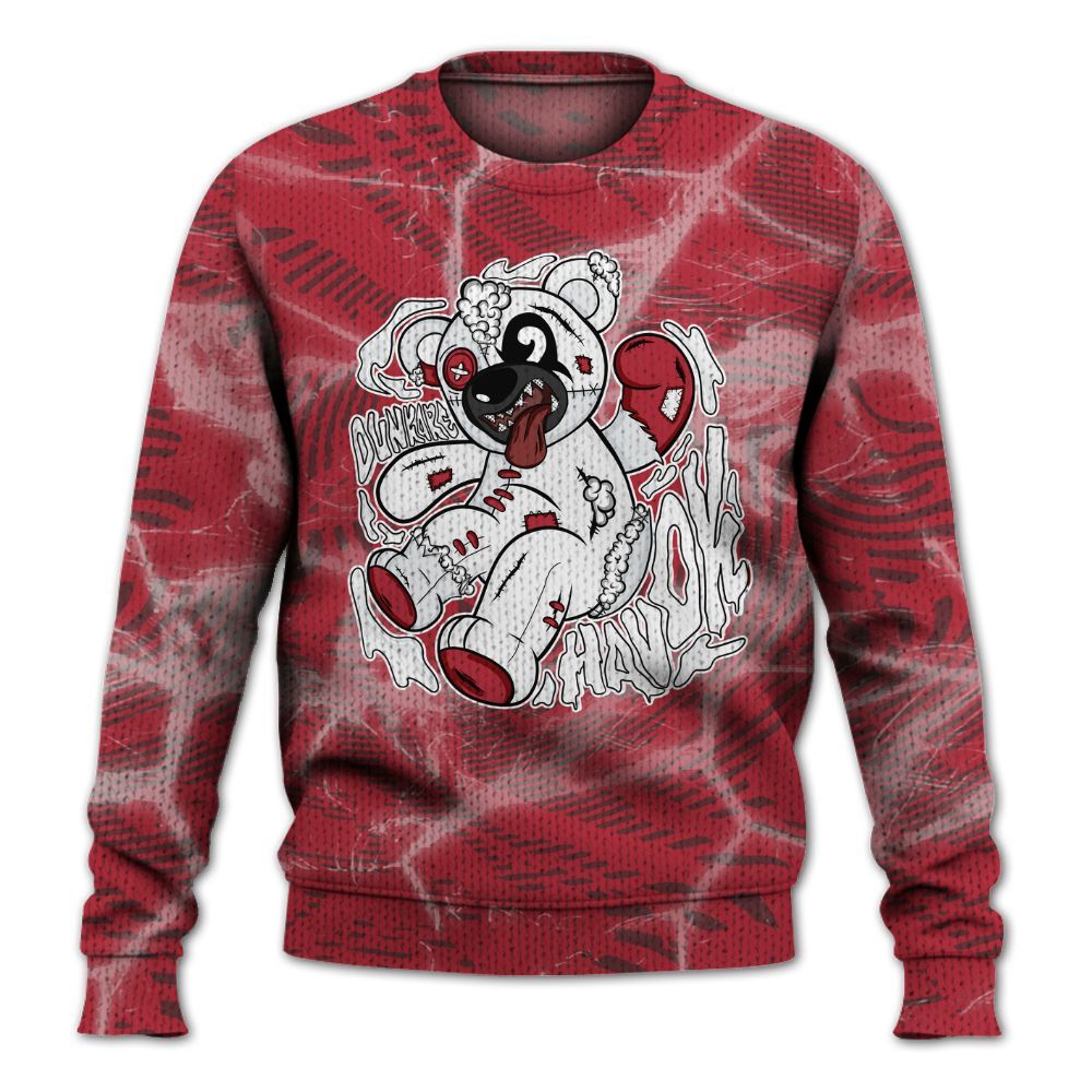 Knitted Sweater To Match Black Toe 14s - Havok Bear