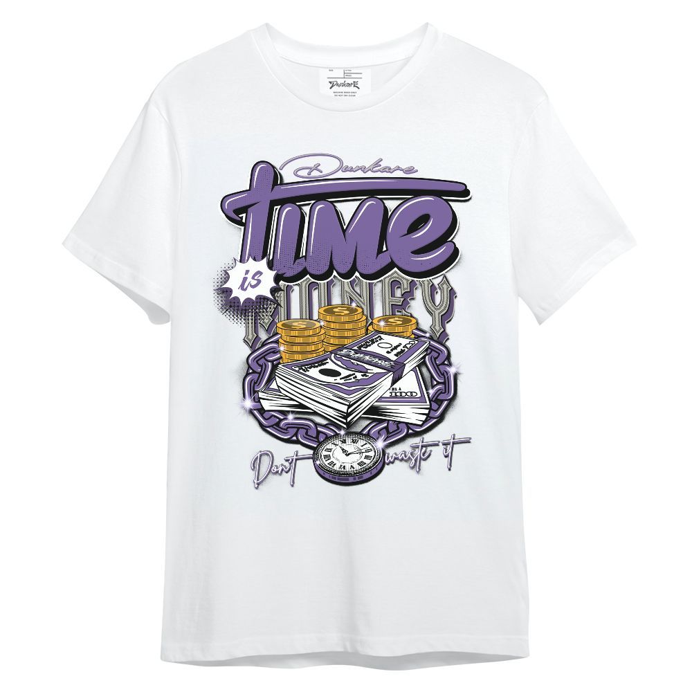 Shirt To Match Dunk Low Black Raspberry Time Is Money Unisex Shirt