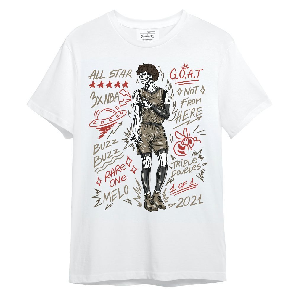 Shirt To Match Olive 9s - Not 'ere Skeleton Unisex Shirt