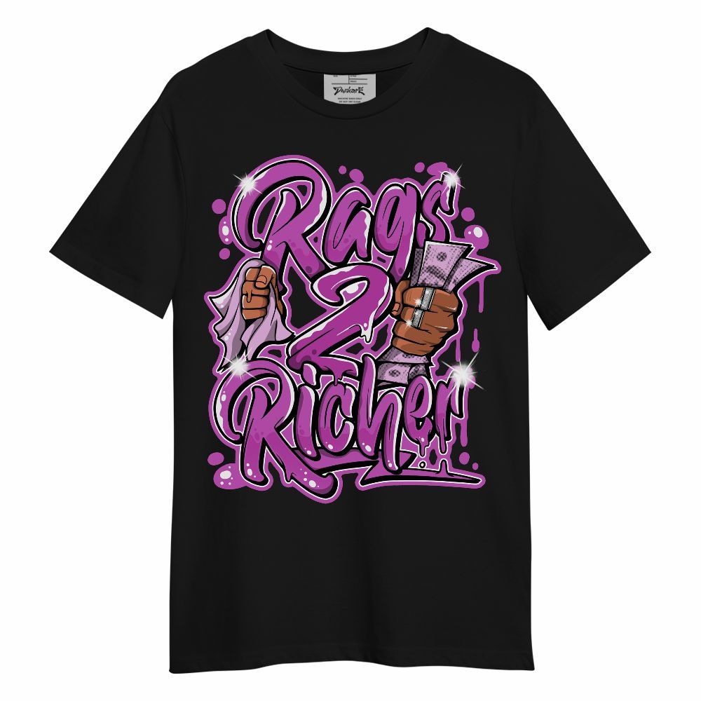 Shirt To Match Hyper Violet 4s - Rag 2 Rish Graphic Unisex Shirt