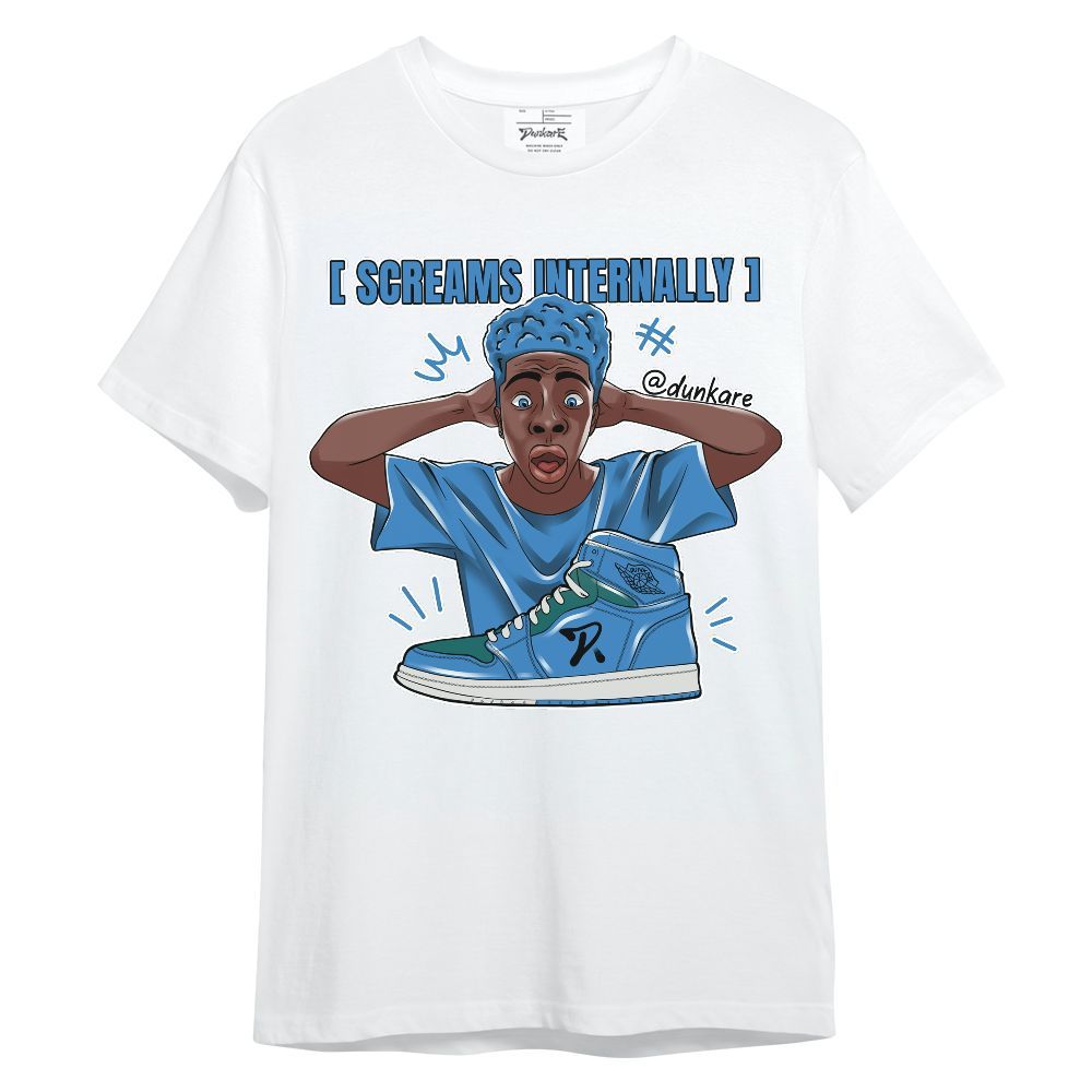 Shirt To Match Low Carolina 17s - Scream Internally Unisex Shirt