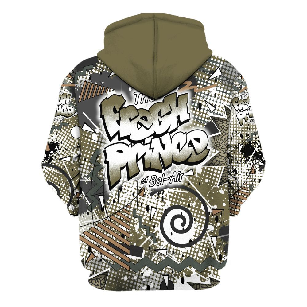 Hoodie To Match Retro Family Affair 3s - Fresh Sneaker 90s All Over Print