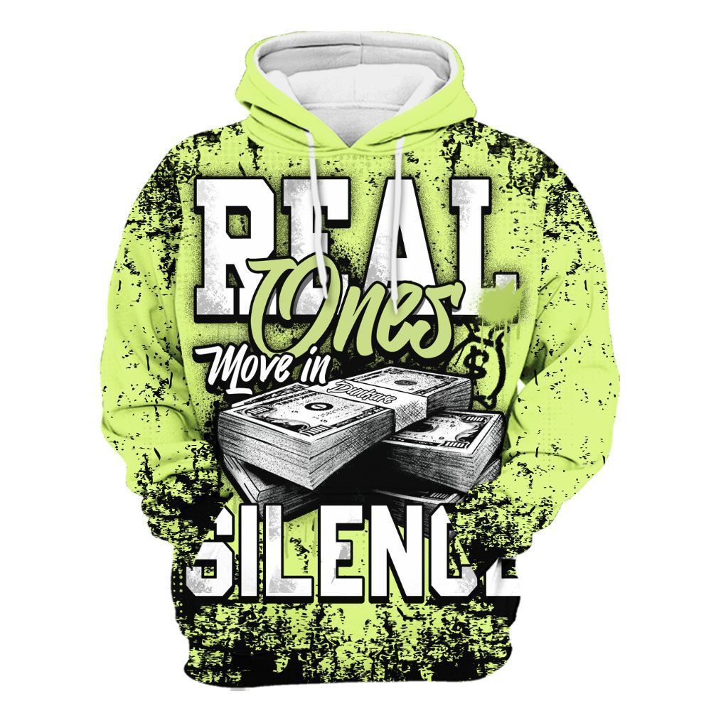 Hoodie To Match Air Max SNDR Volt - Move In Silence Money Street Retro All Over Print