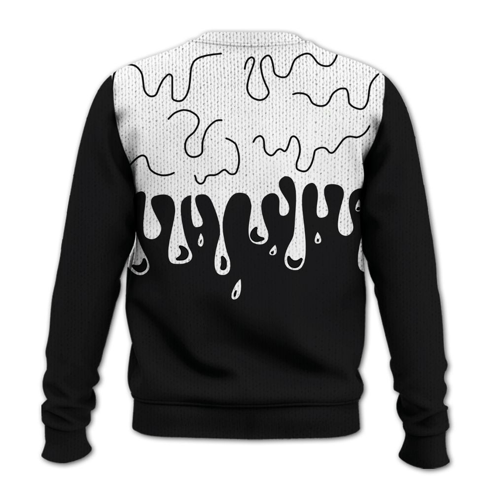 Knitted Sweater To Match Kobe 9 Protro Halo - Snake Trust No One Drip