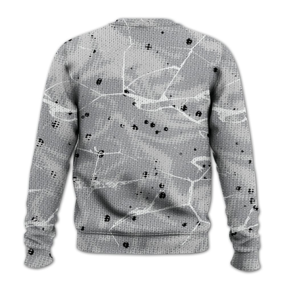 Knitted Sweater To Match White Cement 4s - Dislike Us Graphic