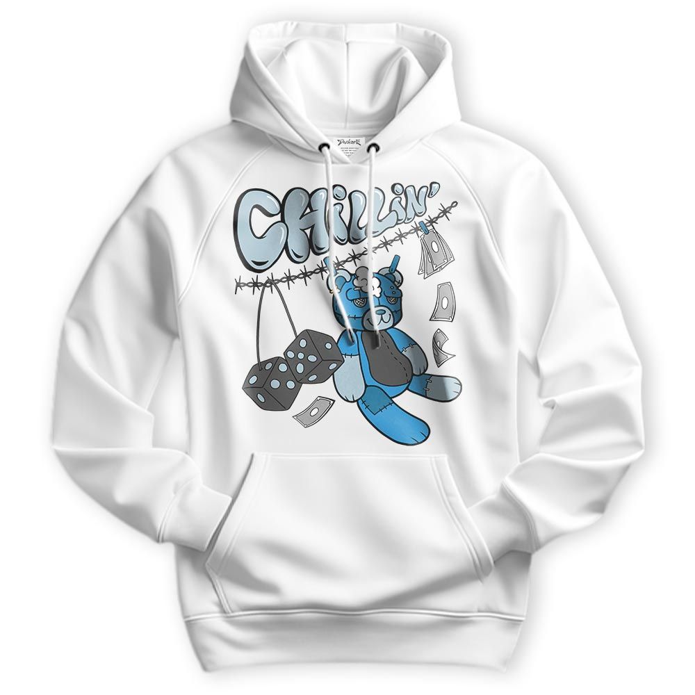 Sweatshirt To Match Powder Blue 9s Hoodie - Chillin Hugz Hoodie Unisex