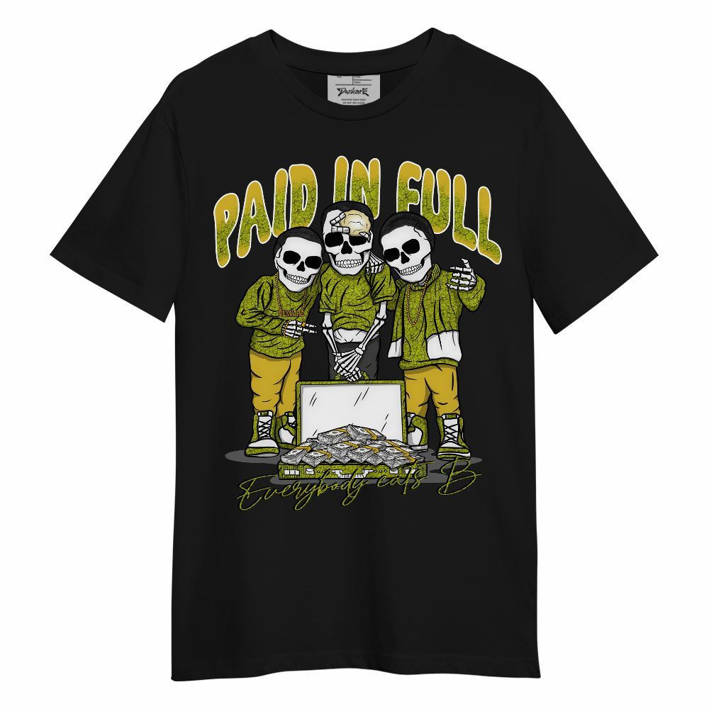 Shirt To Match Dunk Low QS Halloween Skull - Everybody Paid In Unisex Shirt