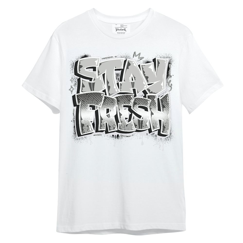 Shirt To Match Retro White Oreo 4s - Stay Fresh Dripping Streetwear Unisex Shirt