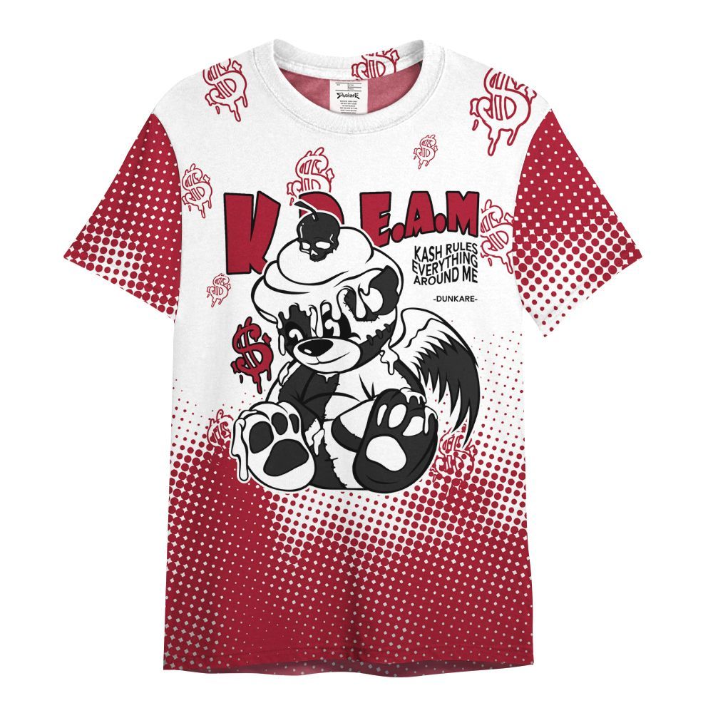 Shirt To Match High OG Black Toe Reimagined 1s - Loot Bear Unique Drip All Over Print