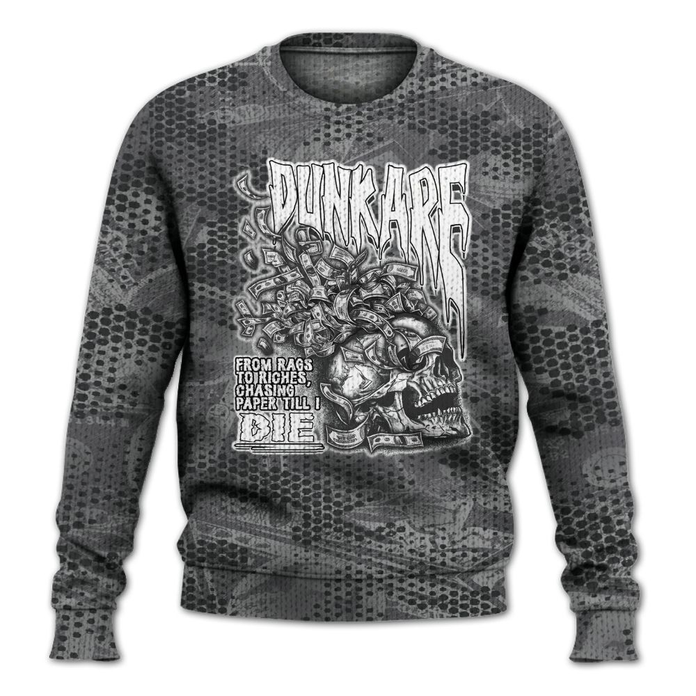 Knitted Sweater To Match White Thunder 4s - From Rags To Riches