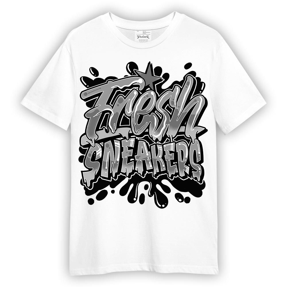 Shirt To Match Black Wolf Grey 12s - Shoe Freshing Graphic Shirt Unisex