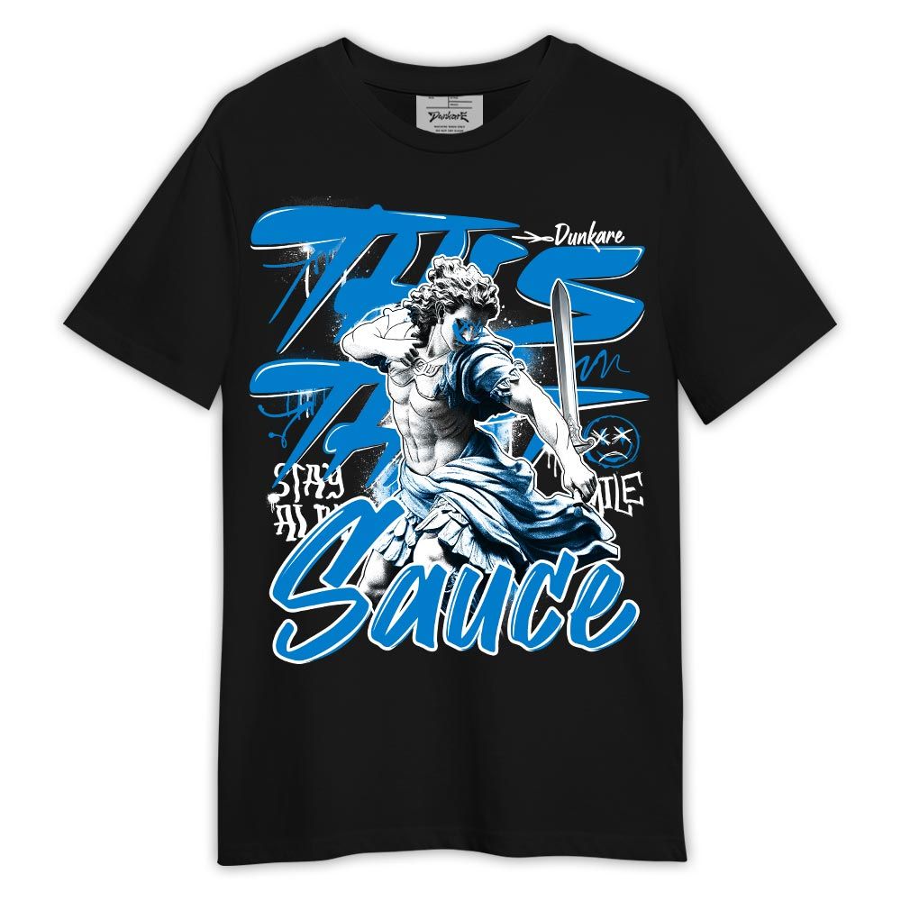 Shirt To Match Industrial Blue 4s - This That Sauce Shirt Military Blue 4s Outfit