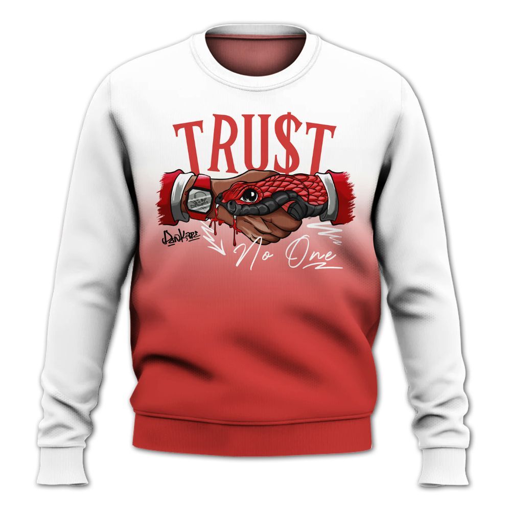 Sweatshirt To Match Scoot Zeros ODD City - Snake Trust No One Drip All Over Print