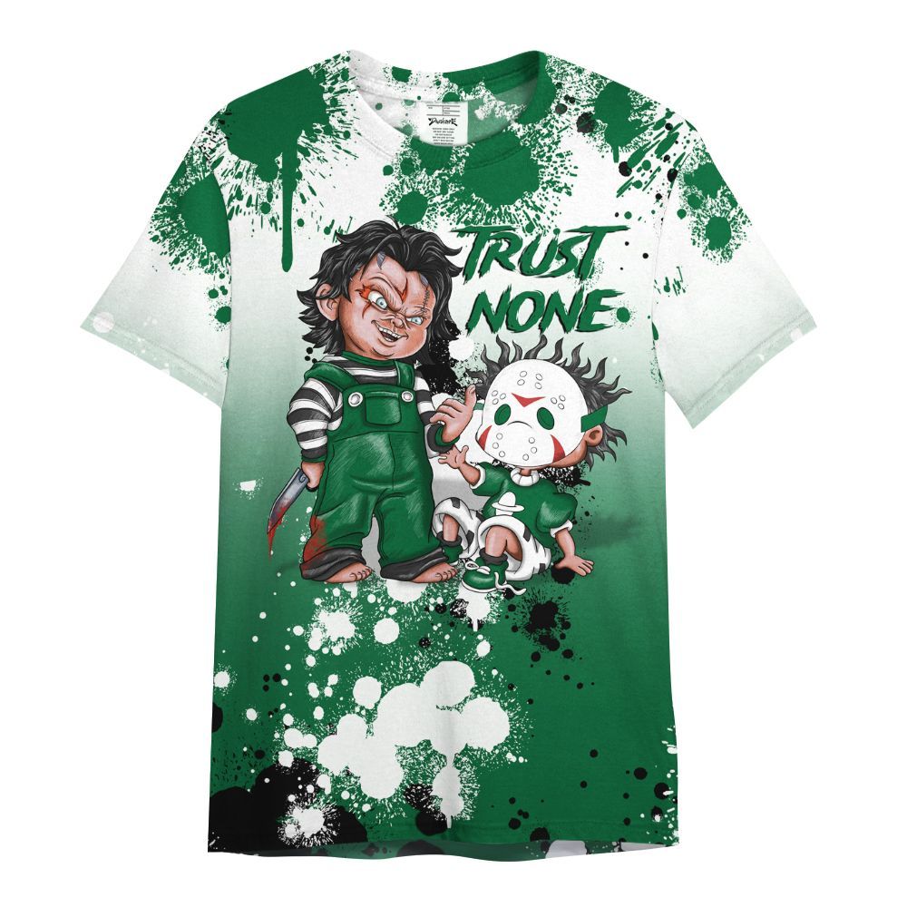 Shirt To Match Bucks 12s - Trust No One Scary All Over Print