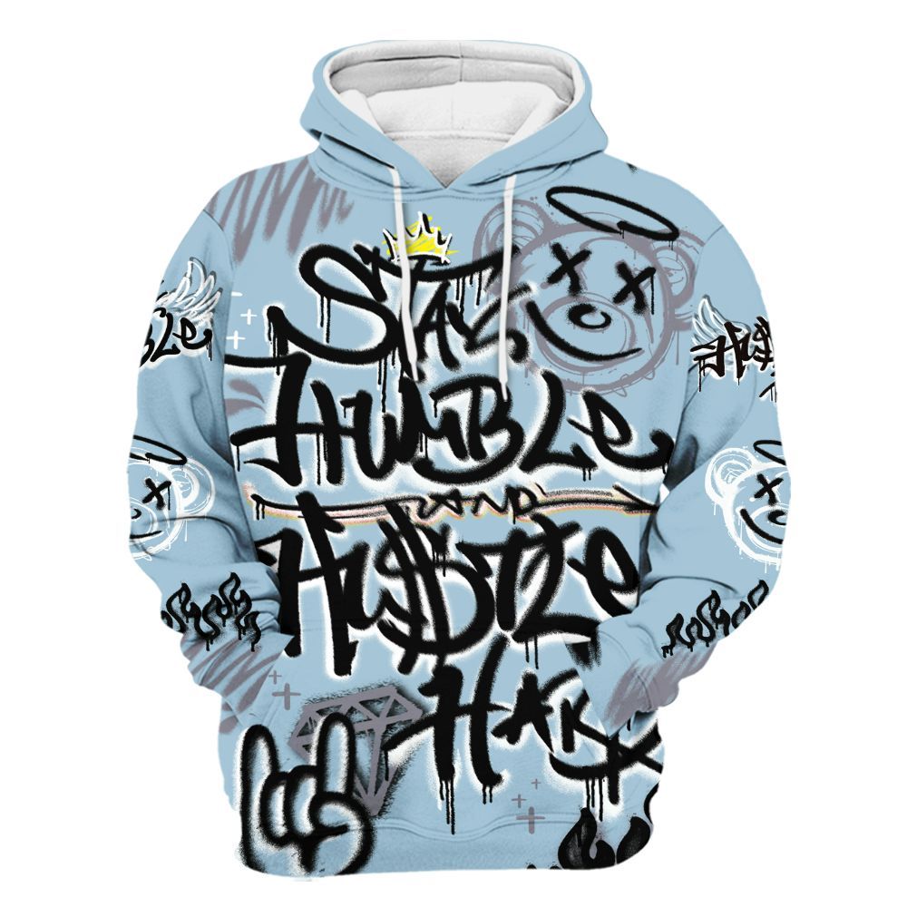 Hoodie To Match Chambray 7s - Humble Drip Streetwear Graffity All Over Print